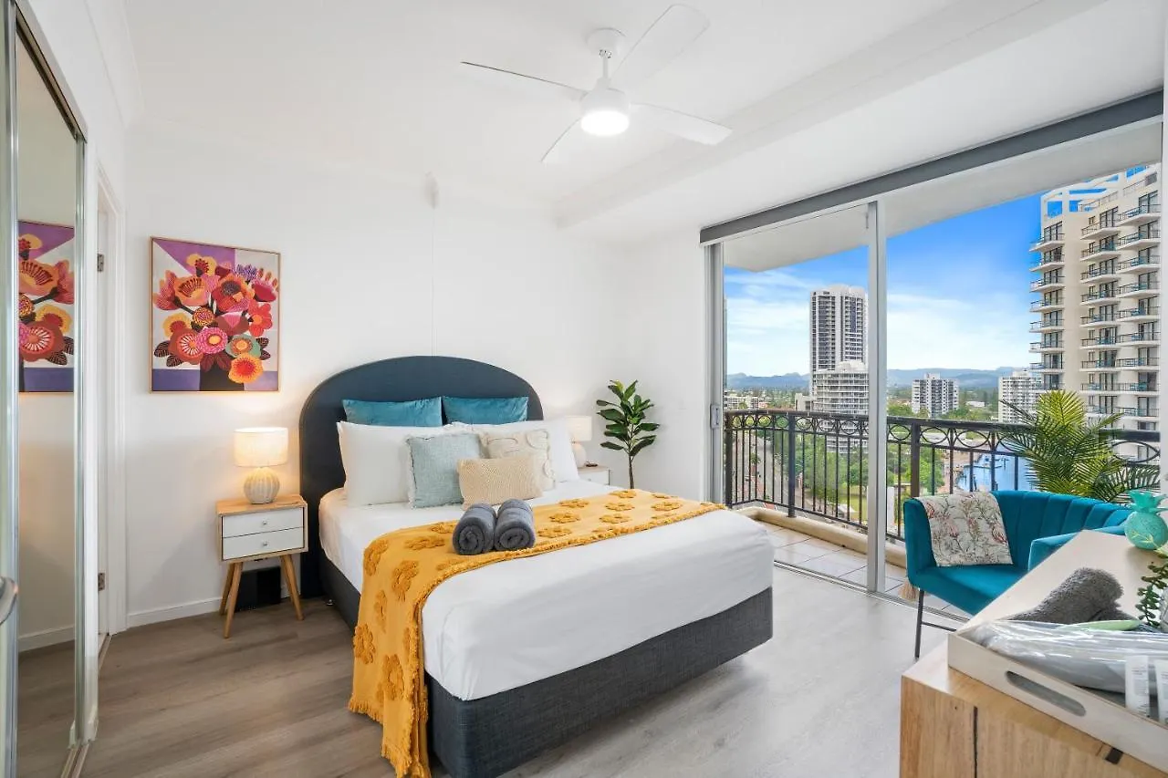 Bellagio@Chevron, Luxe, 2 Bedroom Apartment In The Heart Of Surfers Paradise! Guldkusten 0*,