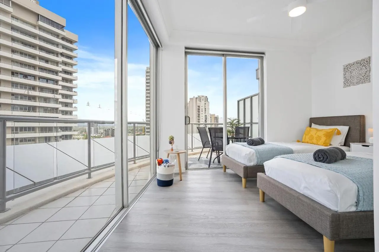 Bellagio@Chevron, Luxe, 2 Bedroom Apartment In The Heart Of Surfers Paradise! Guldkusten