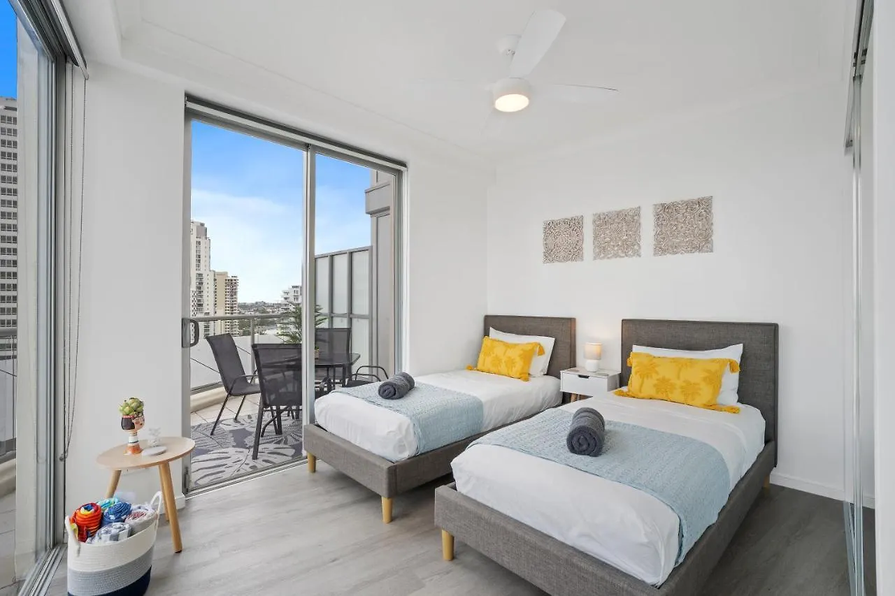 Bellagio@Chevron, Luxe, 2 Bedroom Apartment In The Heart Of Surfers Paradise! Guldkusten Australien
