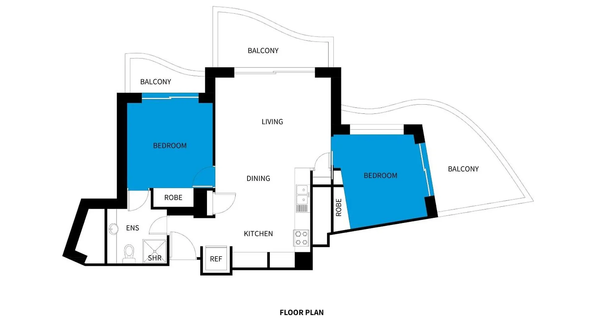 Bellagio@Chevron, Luxe, 2 Bedroom Apartment In The Heart Of Surfers Paradise! Guldkusten